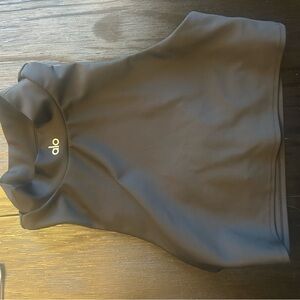 Alo Yoga Black Sleeveless sports bra